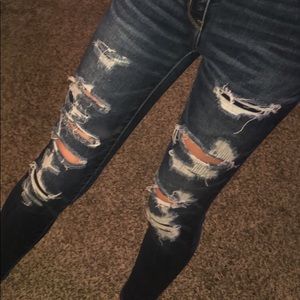 American eagle ripped jeans